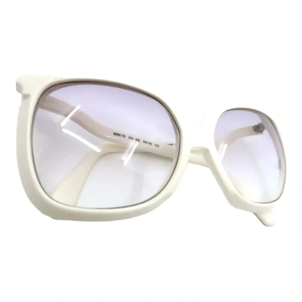 Vintage 1980’s Silhouette White Sunglasses,‎ Mod 70